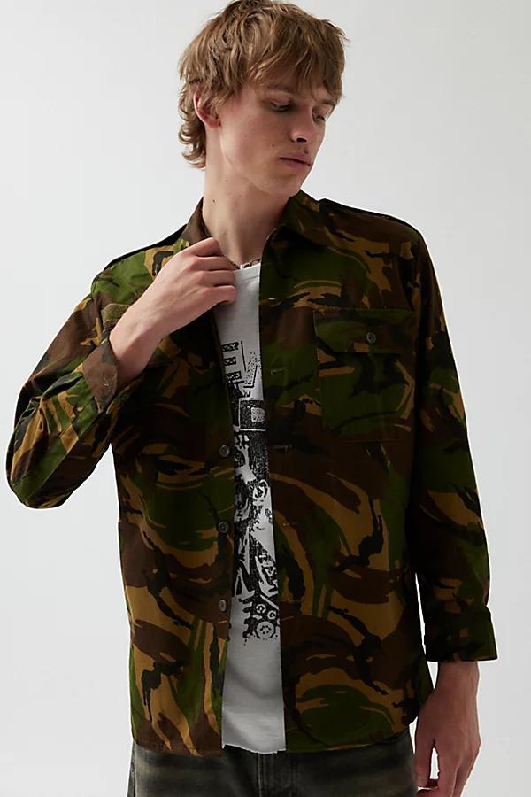 Urban Renewal Vintage Camo Shacket Mens at Urban Outfitters Product Image