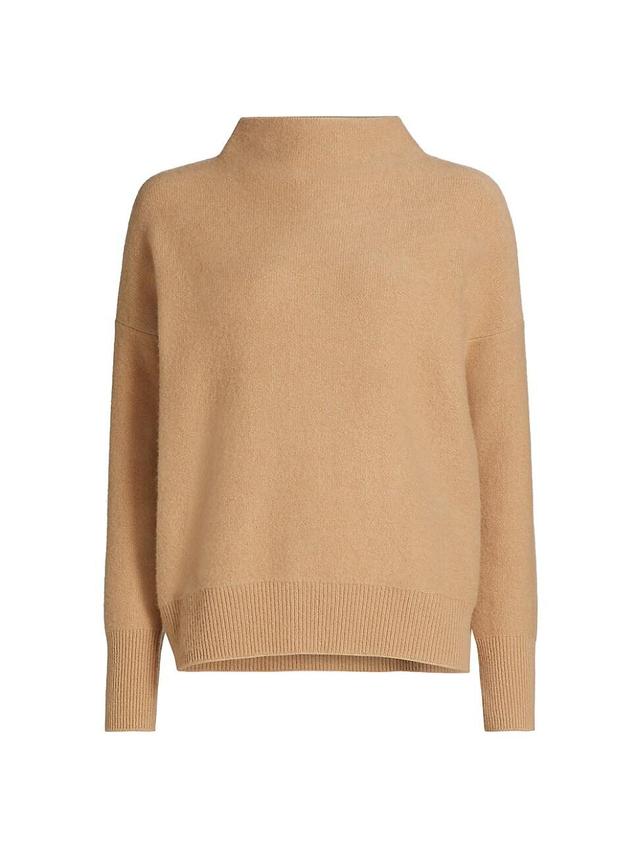 Womens Funnelneck Cashmere Sweater Product Image