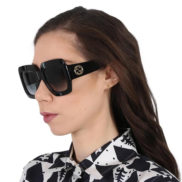 Womens Pop Web 54MM Rectangular Sunglasses Product Image