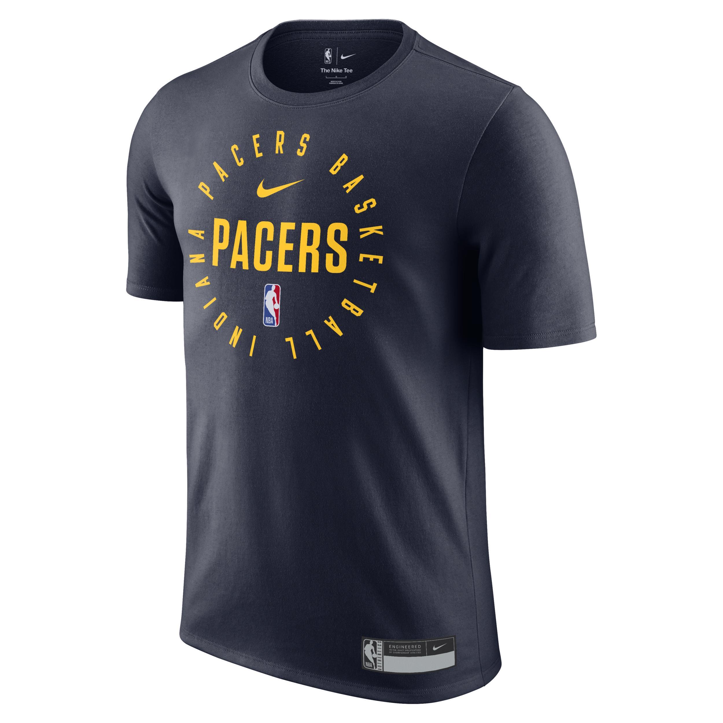 Nike Mens Navy Indiana Pacers 2024/25 Legend On-Court Practice Performance T-Shirt Product Image