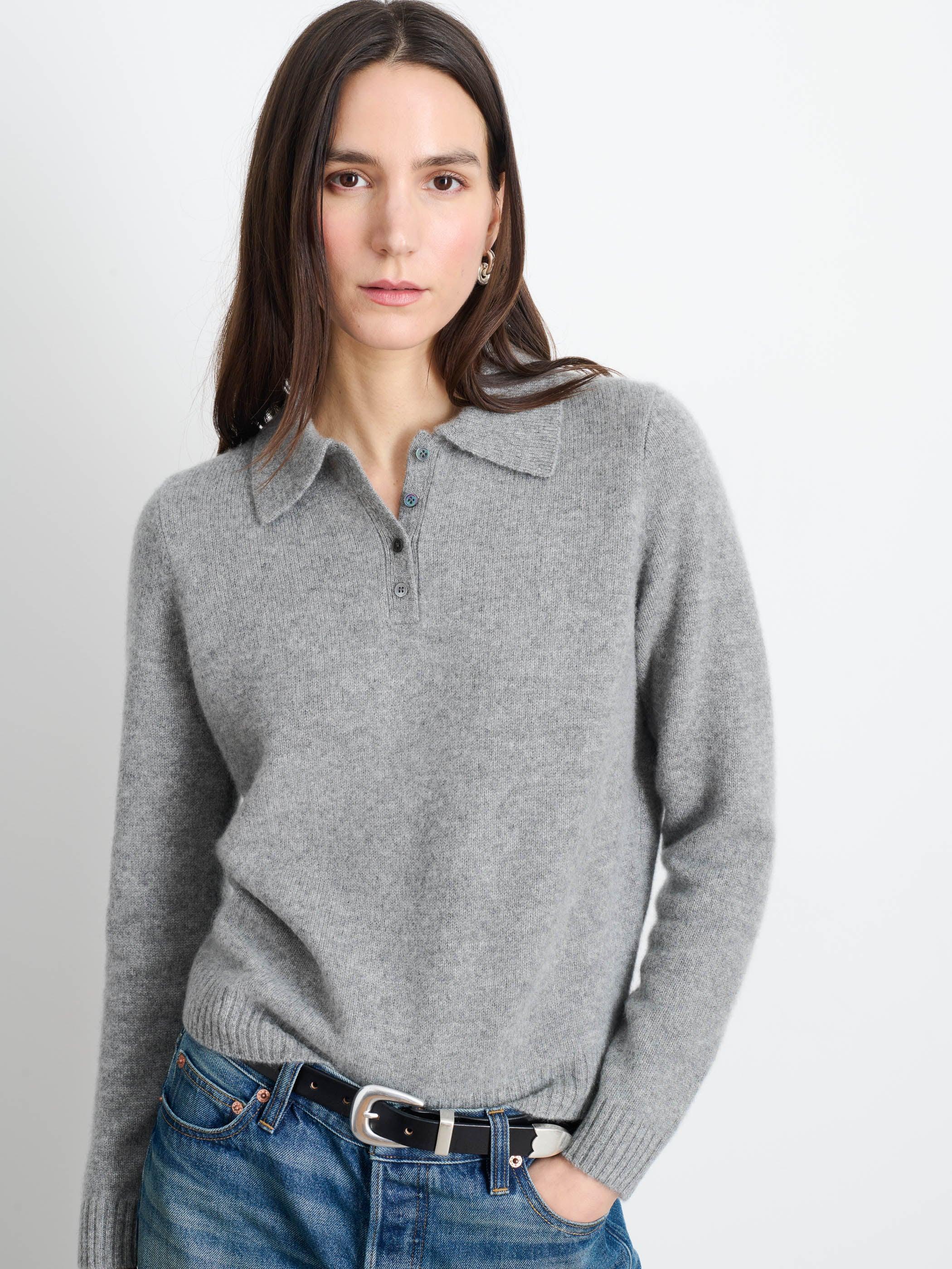 Alice Polo in Cashmere Female Product Image