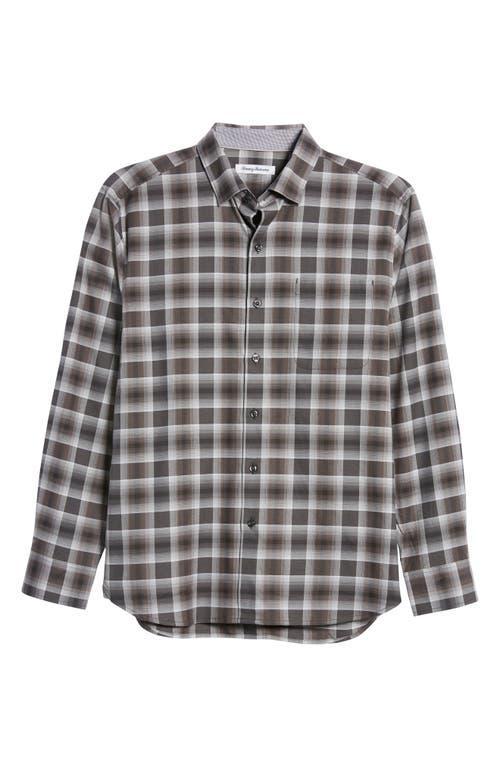 Tommy Bahama Mens Lazlo Check Stretch Cotton & Silk Button-Up Shirt Product Image