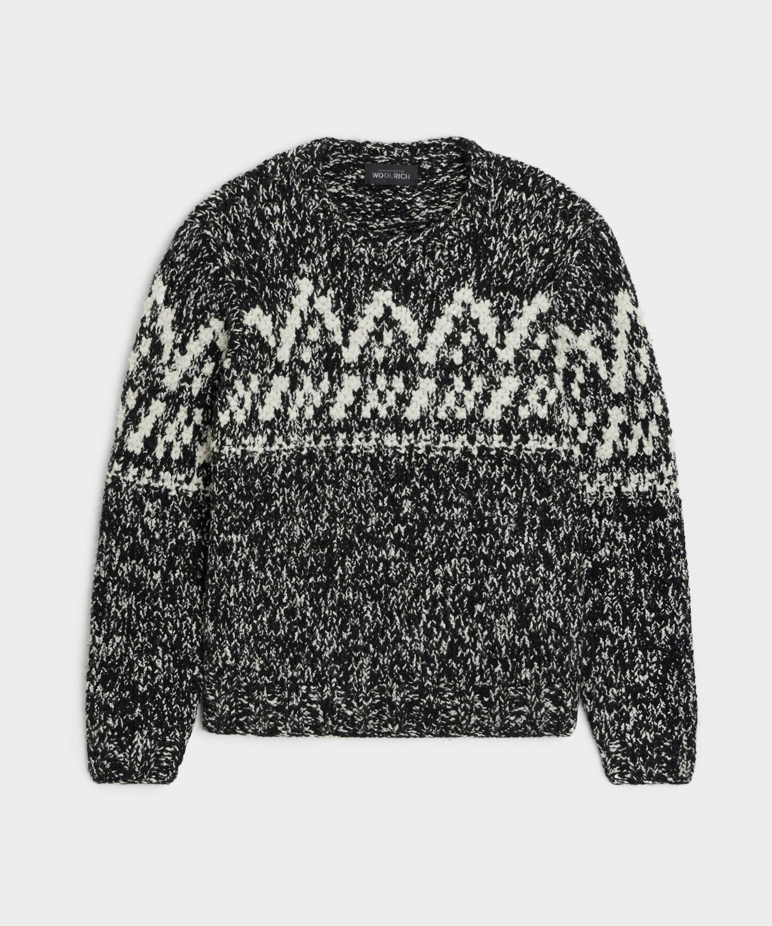 Todd Snyder X Woolrich Handknit Crewneck Product Image