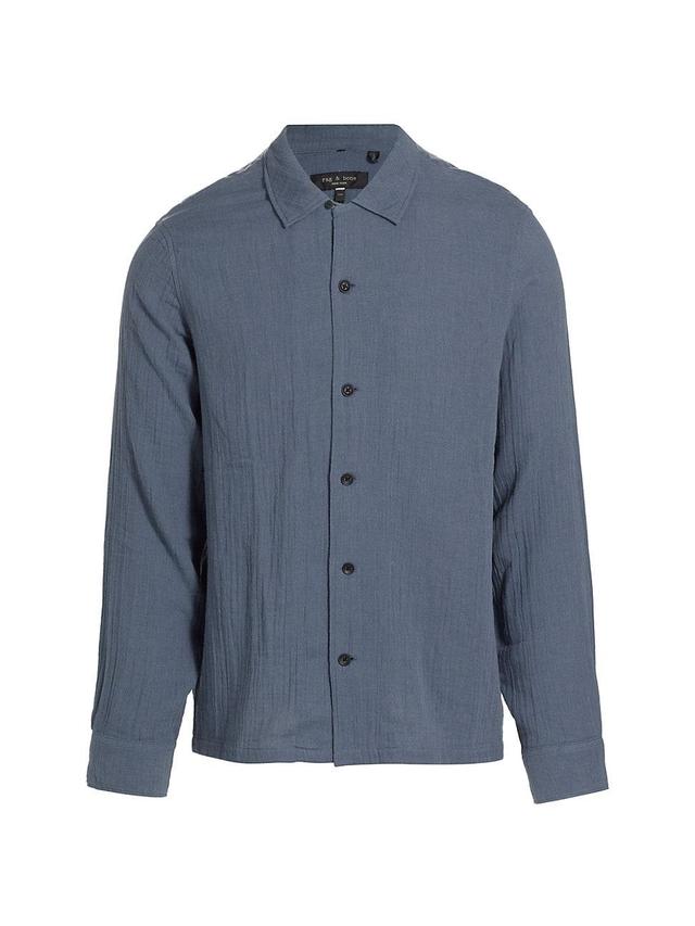 rag & bone Avery Resort Gauze Button-Up Shirt Product Image