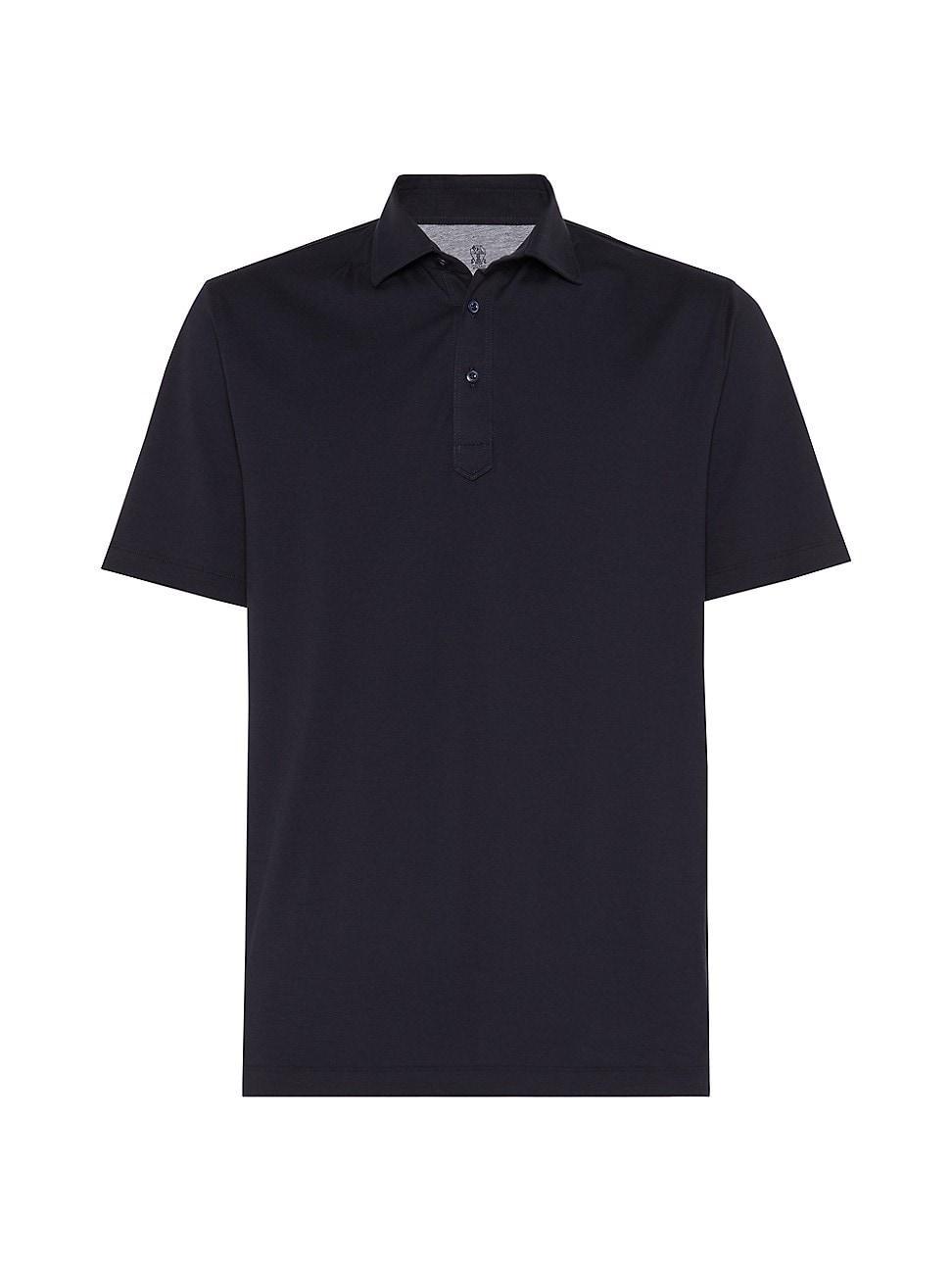 Mens Jersey Polo Shirt Product Image