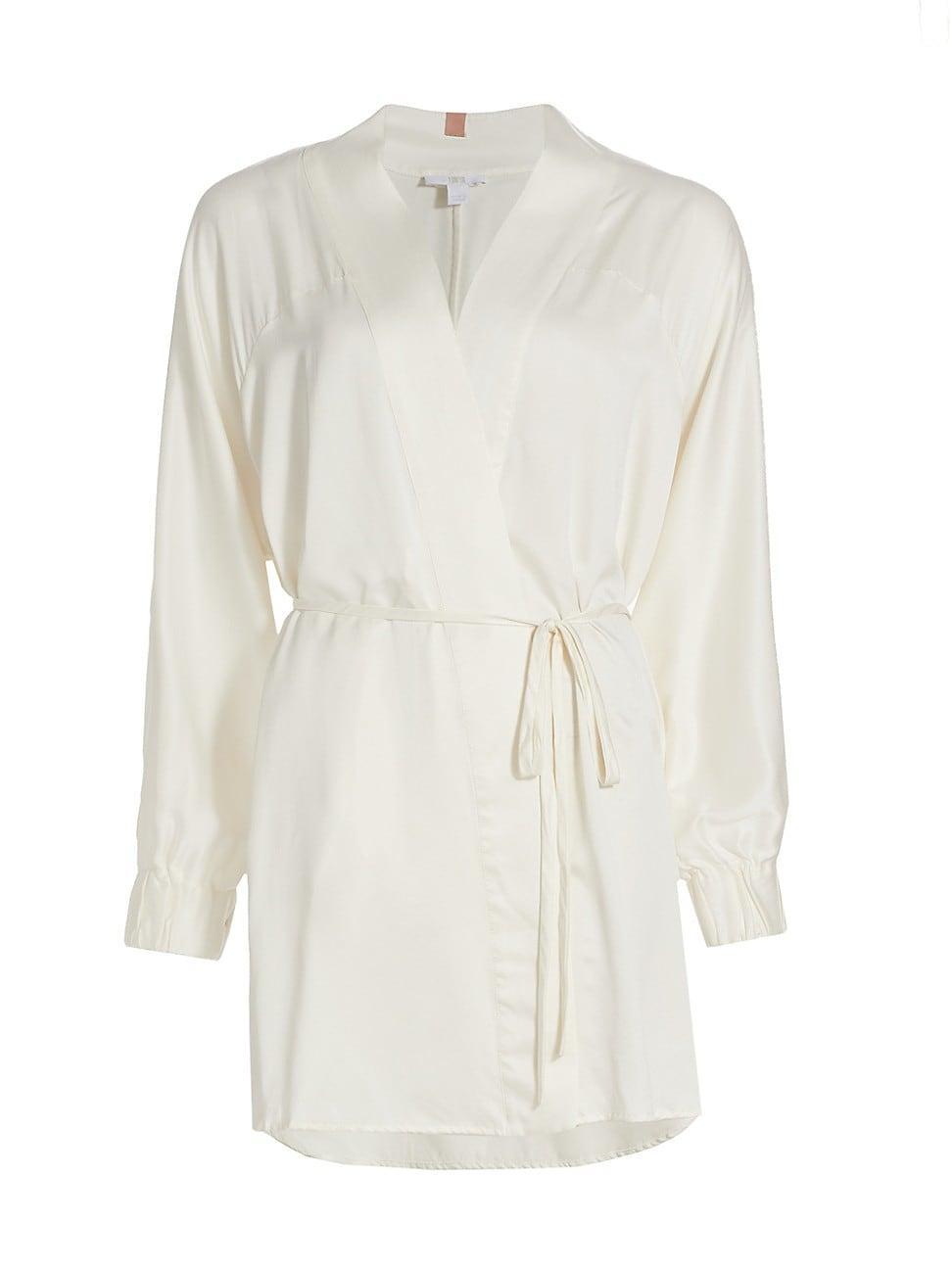 Womens Washable Silk Robe Product Image