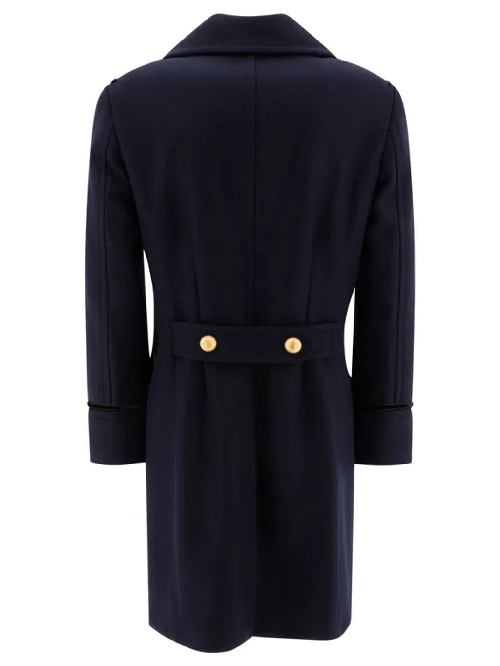 TOM FORD Military Coat In Blue Product Image