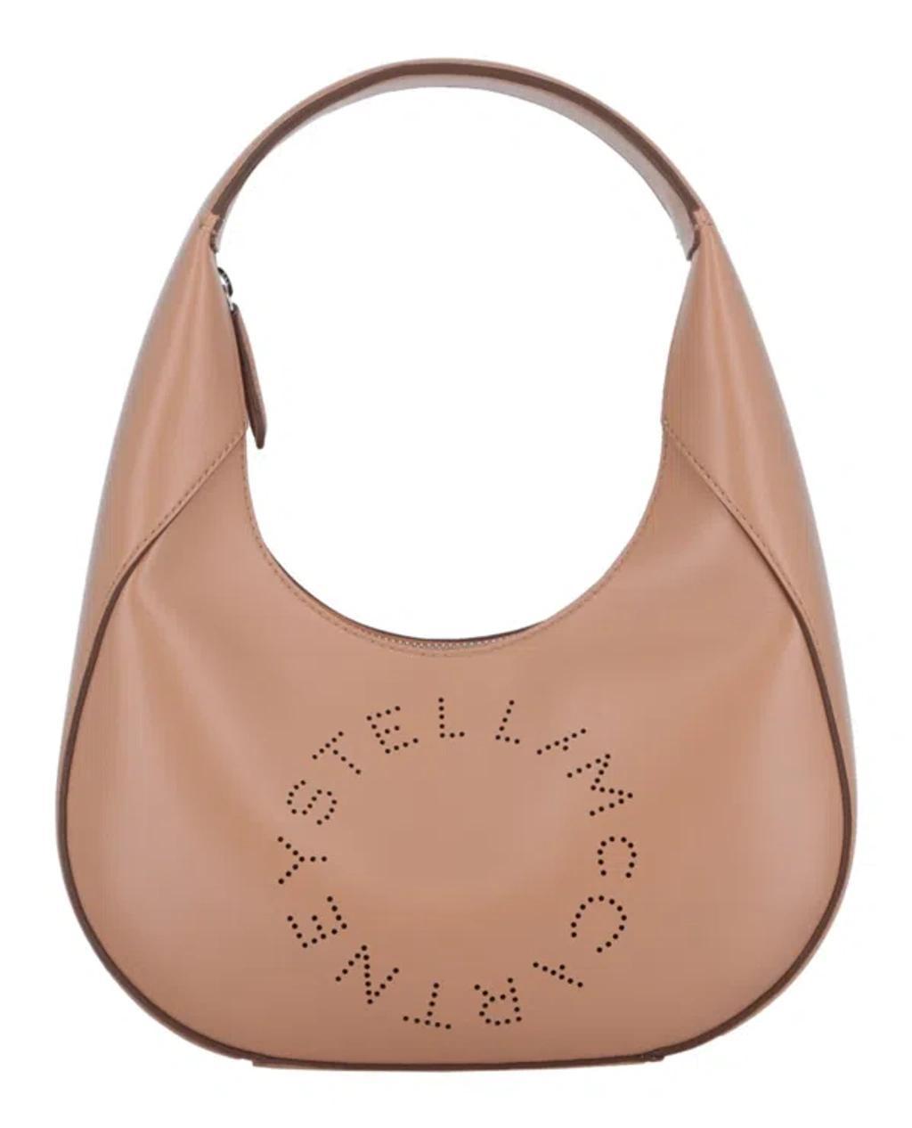 Logo Shoulder Bag In Beige product image