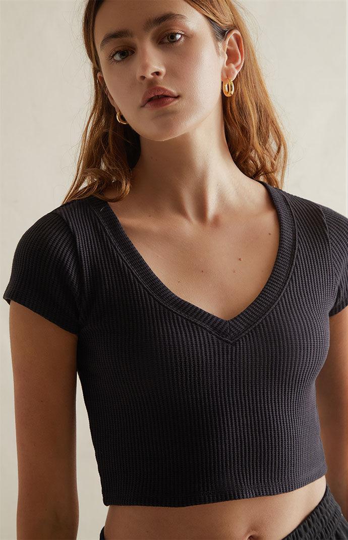 Est. PAC 1980 Women's Waffle Knit T-Shirt Product Image