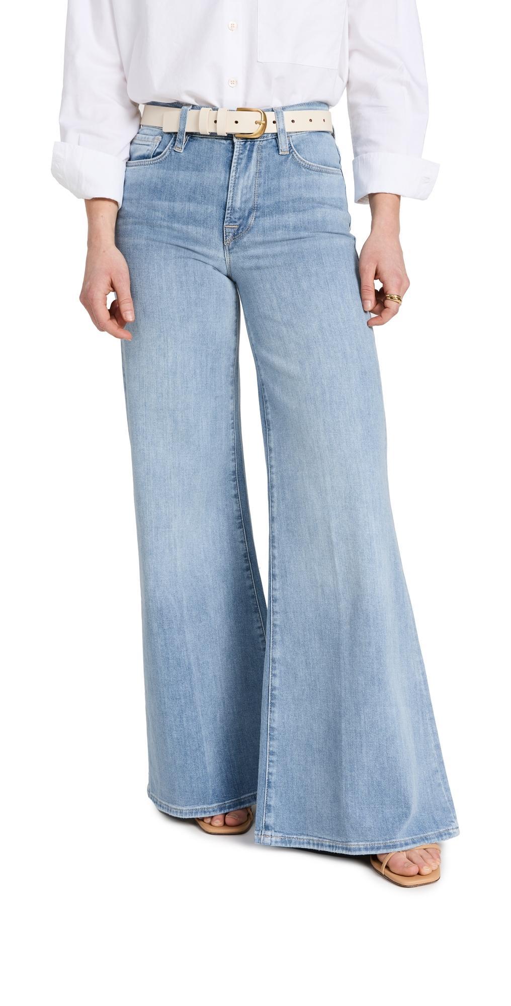 Le Palazzo High-Rise Wide Jeans Product Image