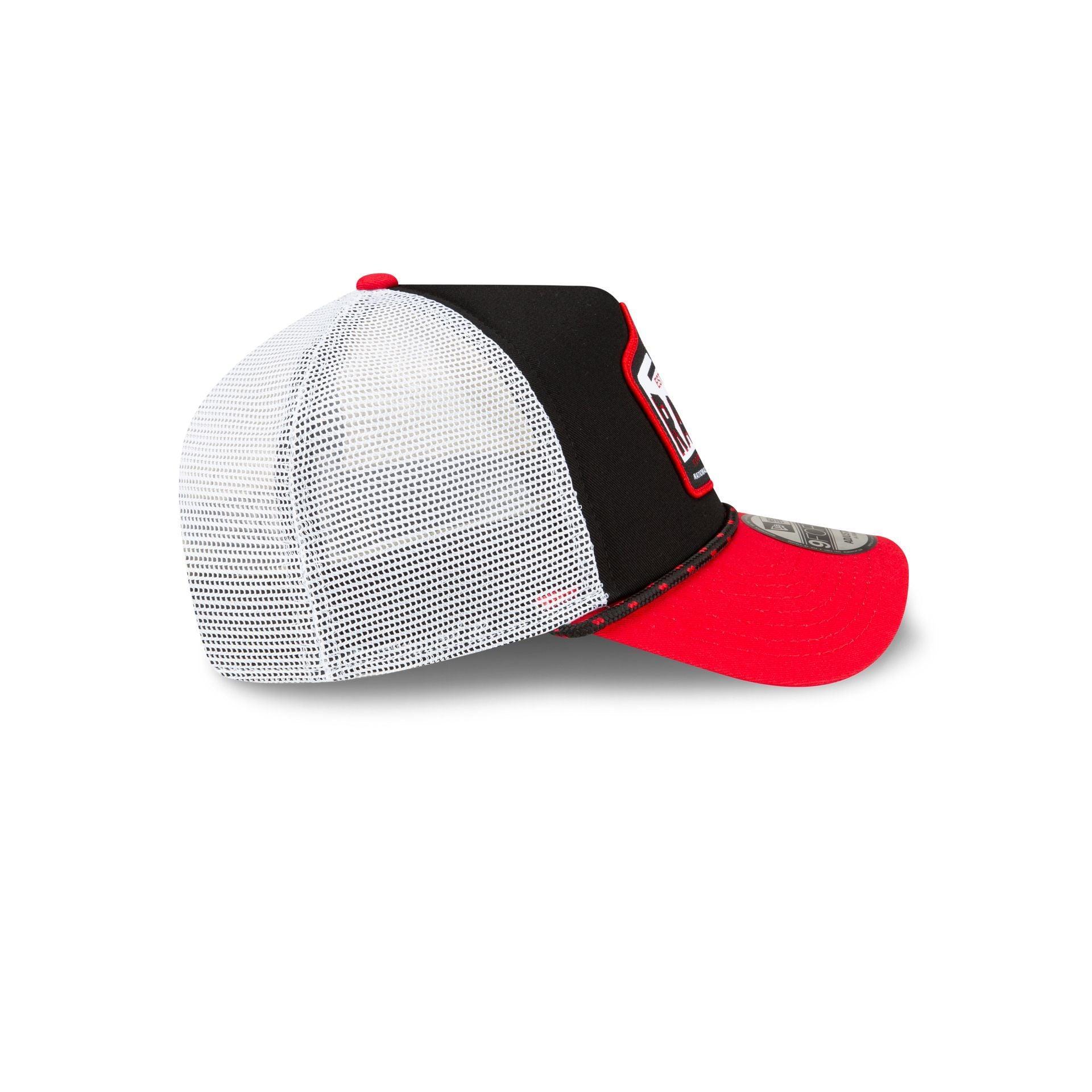 Toronto Raptors 2024 Rally Drive 9FORTY A-Frame Trucker Hat Male Product Image