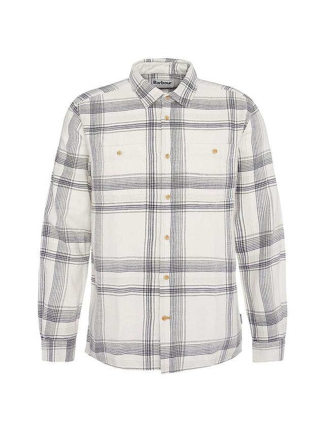 Barbour Dartmouth Plaid Flannel Button-Up Shirt Product Image