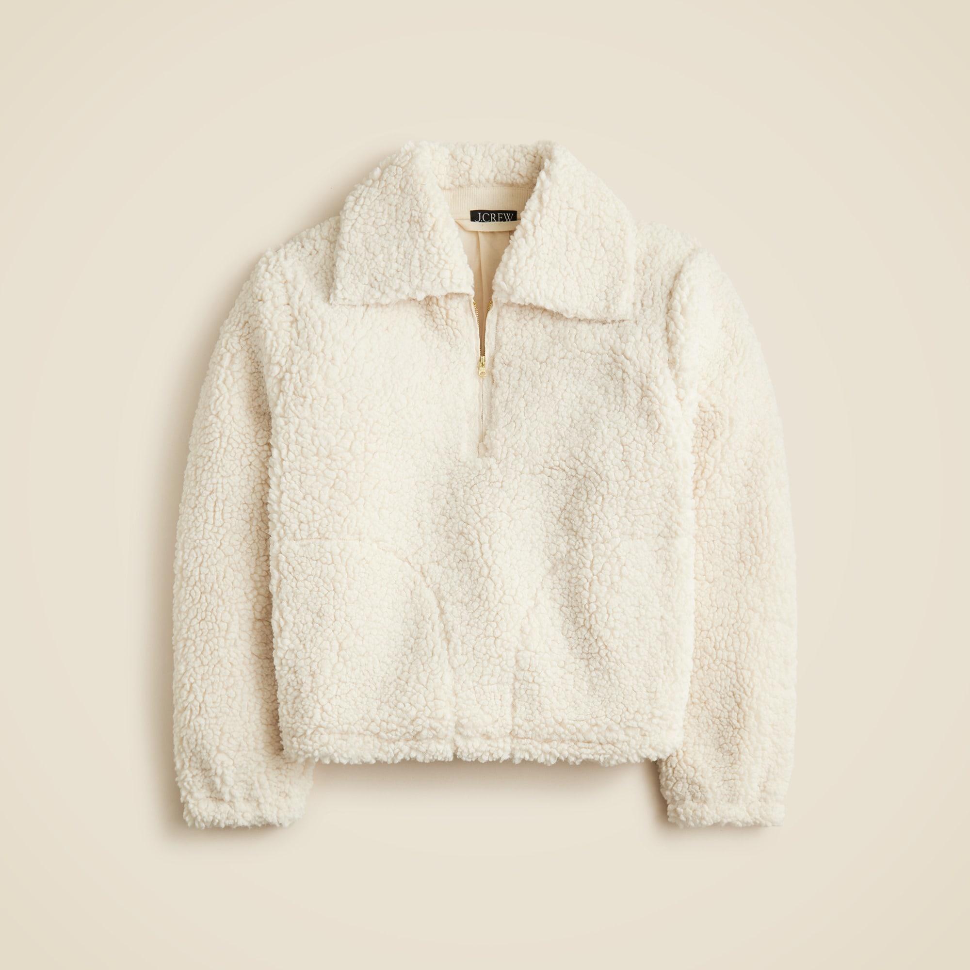 Sherpa half-zip fleece pullover Product Image