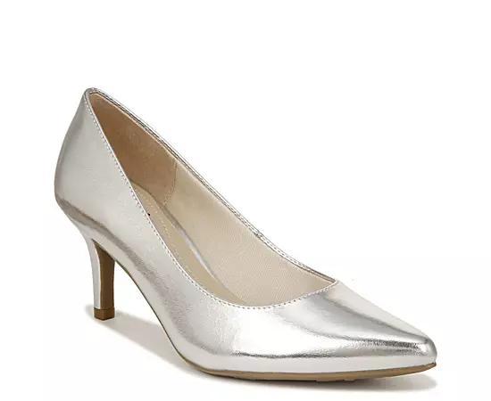 LifeStride Sevyn Pumps (Desert Nude Patent) High Heels Product Image