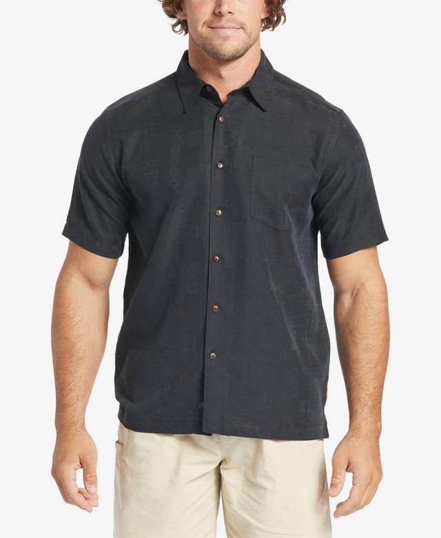 Quiksilver Waterman Mens Manele Bay Short Sleeves Shirt Product Image