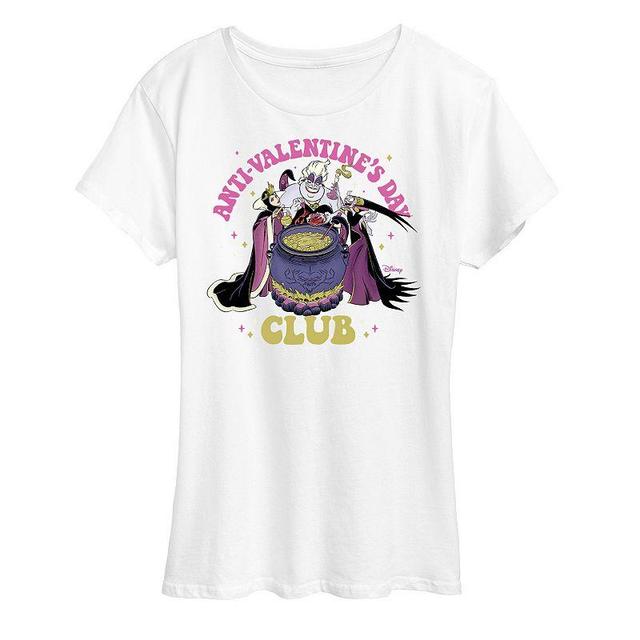 Disneys The Little Mermaid Ursula Womens Anti Valentines Graphic Tee Product Image