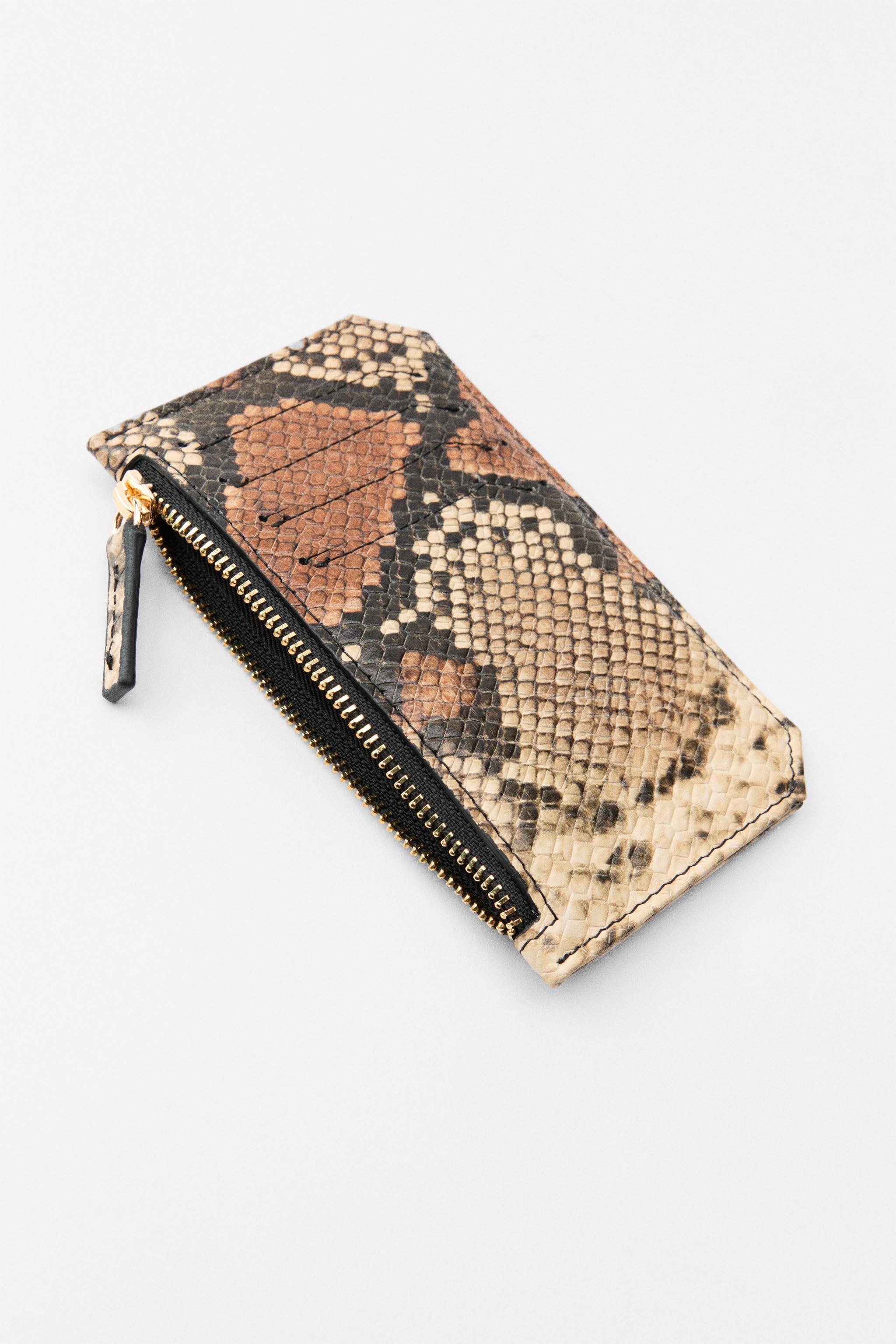 ANIMAL PRINT LEATHER WALLET Product Image