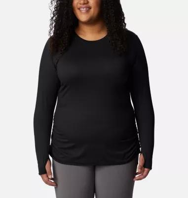 Columbia Women's Leslie Falls Long Sleeve Shirt - Plus Size- Product Image