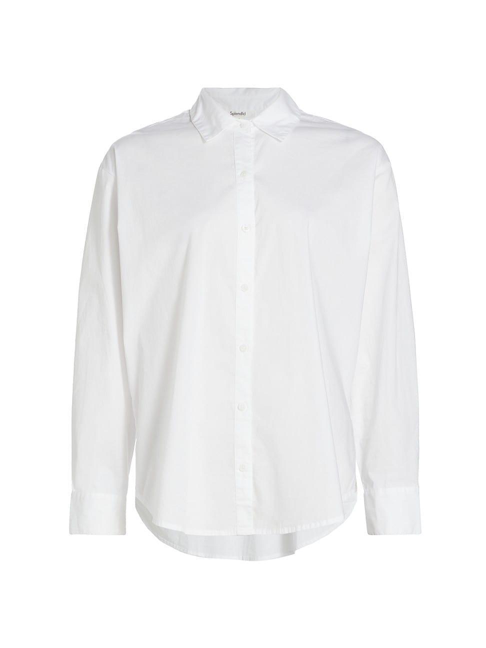 Womens Avril Cotton Buttoned Shirt product image