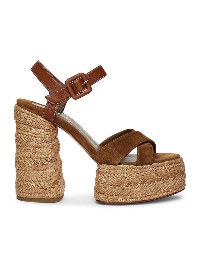 Womens Super Calakala 130MM Suede Sandals Product Image