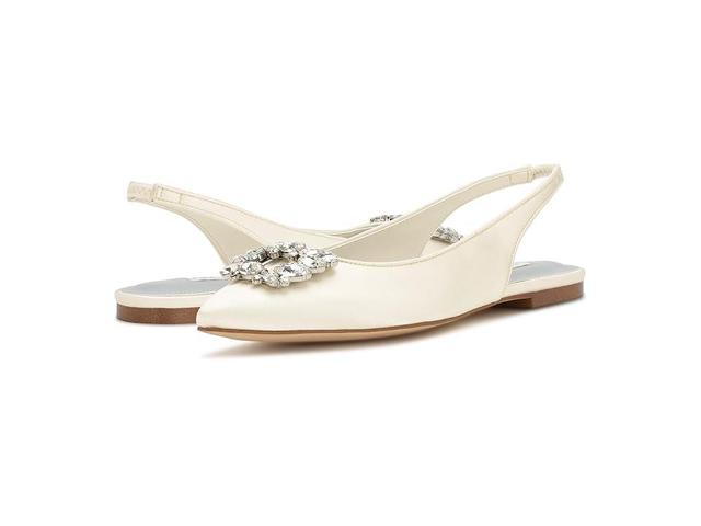 Nine West Blingy 7 (Ivory Satin) Women's Shoes Product Image