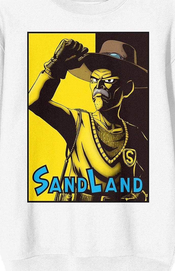 Mens Sand Land Sheriff Crew Neck Sweatshirt Product Image