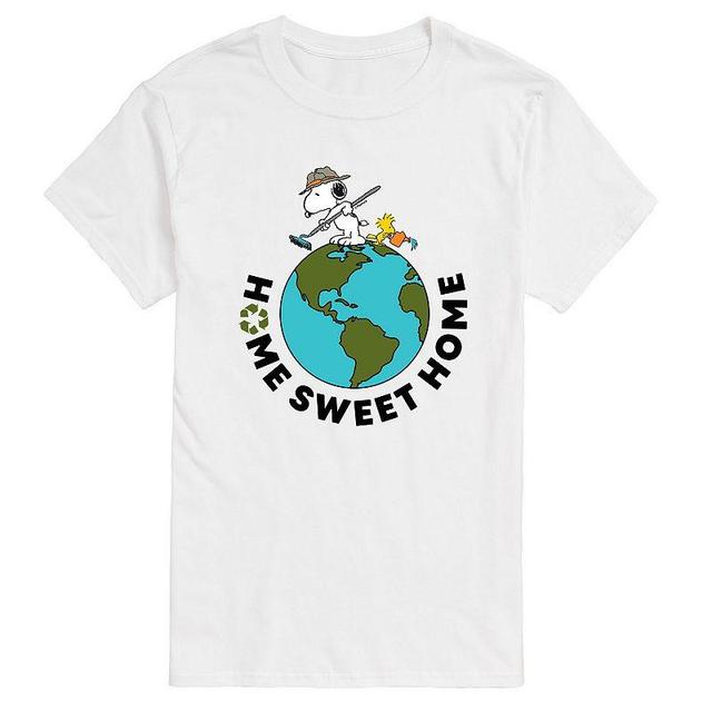 Mens Peanuts Home Sweet Home Tee Product Image