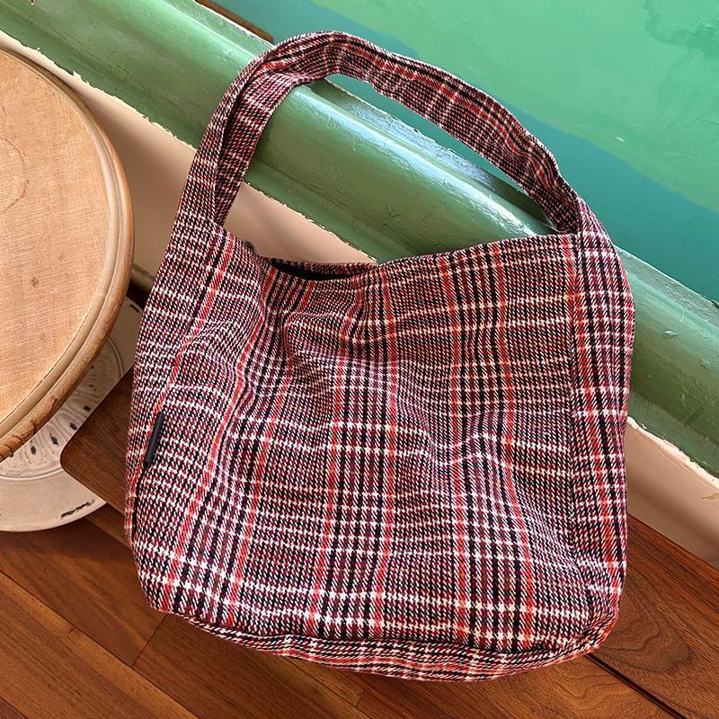 Plaid Tote Bag Product Image