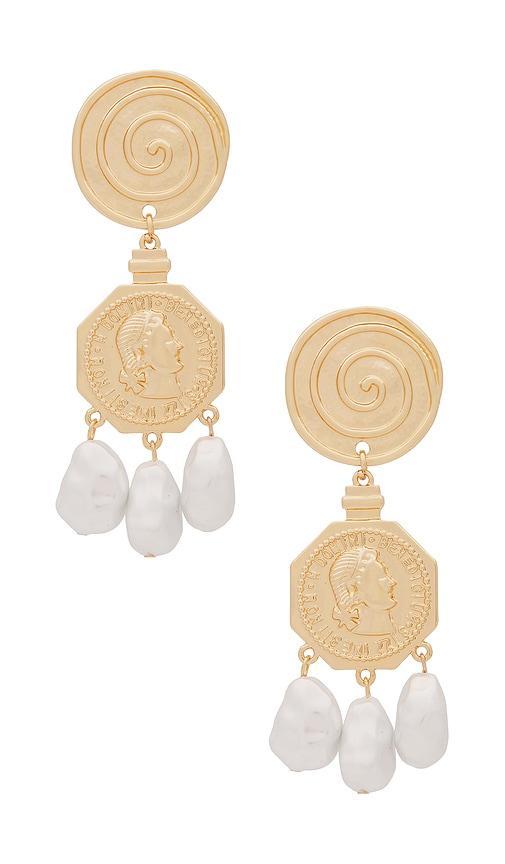 Lovers and Friends Inez Earrings in Gold Product Image