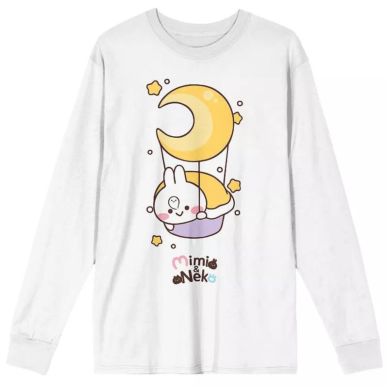 Mens Mimi & Neko Mimi Night Moon Long Sleeve Tee Product Image