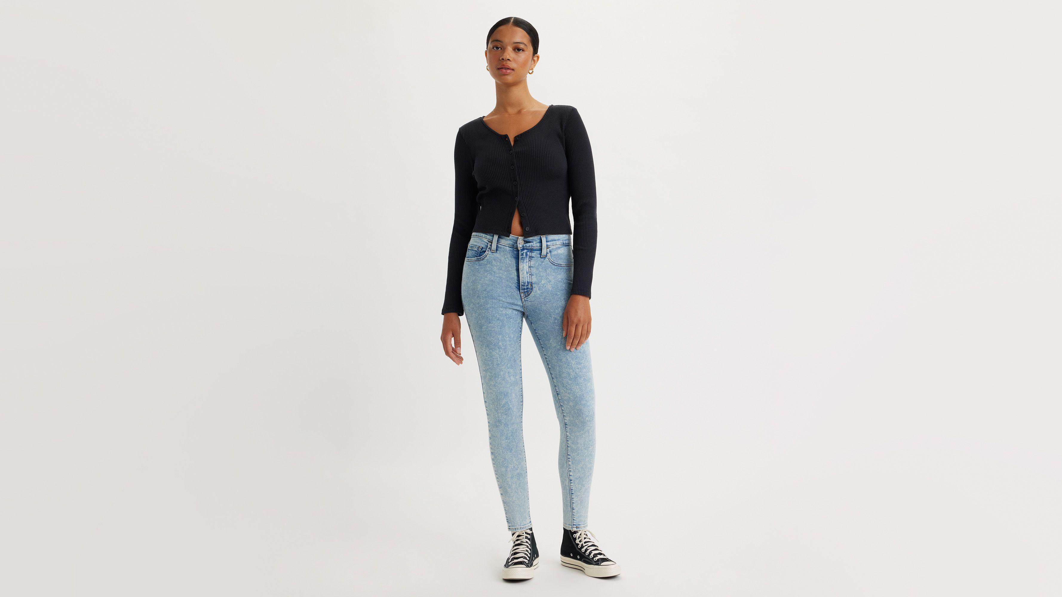 Levis 720 High Rise Super Skinny Womens Jeans Product Image