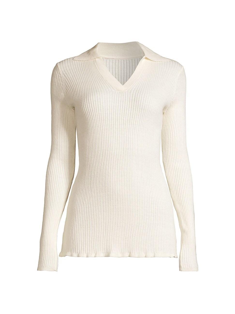 Womens Sierra Cotton & Cashmere Sweater product image