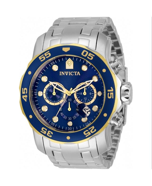 Invicta Mens 33996 Pro Diver Quartz Chronograph Navy Blue Dial Watch - Blue Product Image