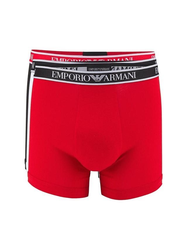 Mens 3-Pack Logo Boxer Briefs Product Image