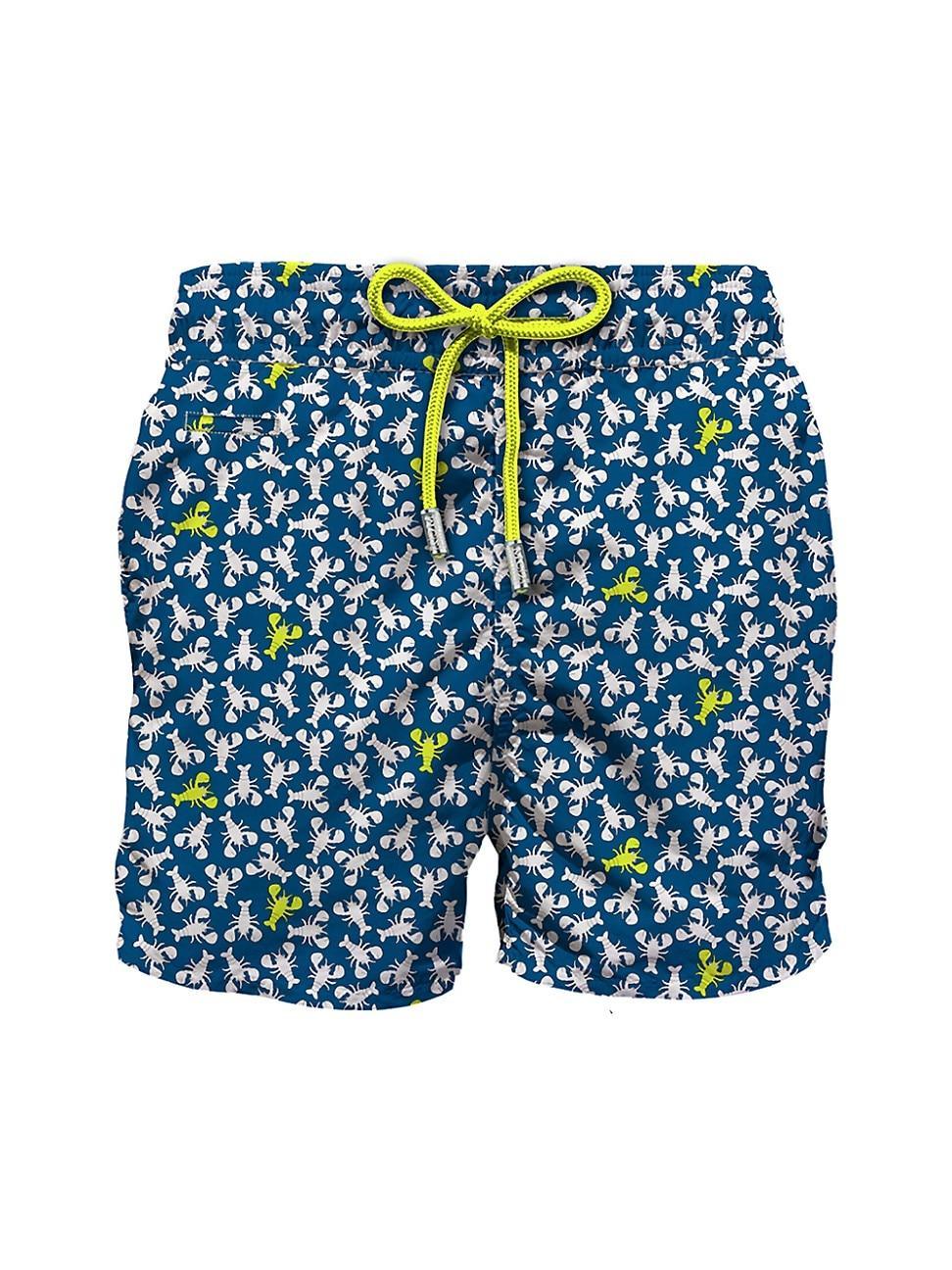 Mens Lighting Micro Fantasy Lobster-Print Swim Shorts Product Image