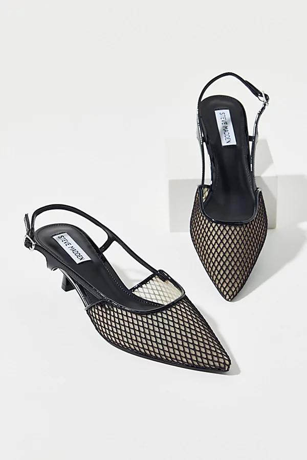 Steve Madden Legaci Mesh Kitten Heel Womens at Urban Outfitters Product Image