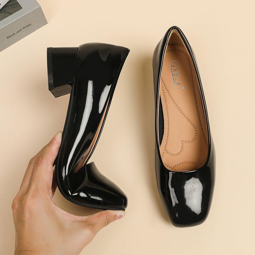 Low Heel Patent Pumps product image