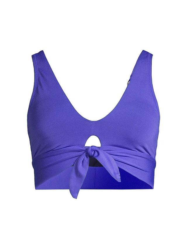 Robin Piccone Ava Knot Front Bikini Top Product Image