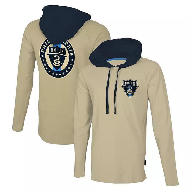 Mens Stadium Essentials Gold Philadelphia Union Tradition Raglan Hoodie Long Sleeve T-Shirt Product Image