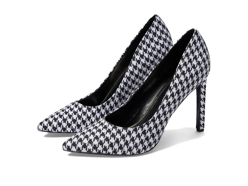 Nine West Tatiana Pump White Houndstooth) High Heels Product Image