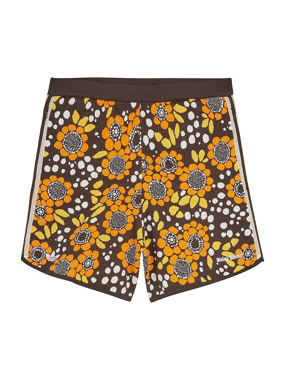 x Wales Bonner Men's Floral Knit Shorts Product Image