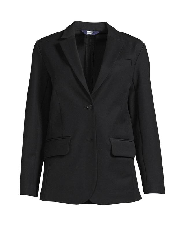 Lands End Womens Bi Stretch Blazer Jacket Product Image