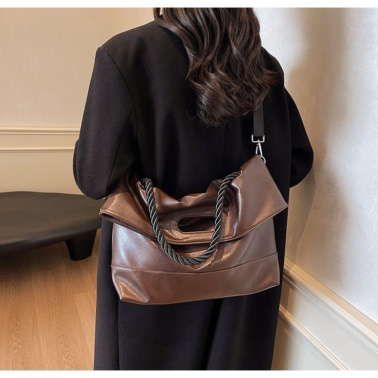 Faux Leather Tote Bag product image