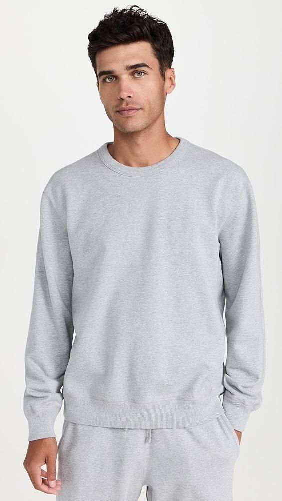 Reigning Champ Midweight Terry Classic Crew Neck Sweatshirt | Shopbop Product Image