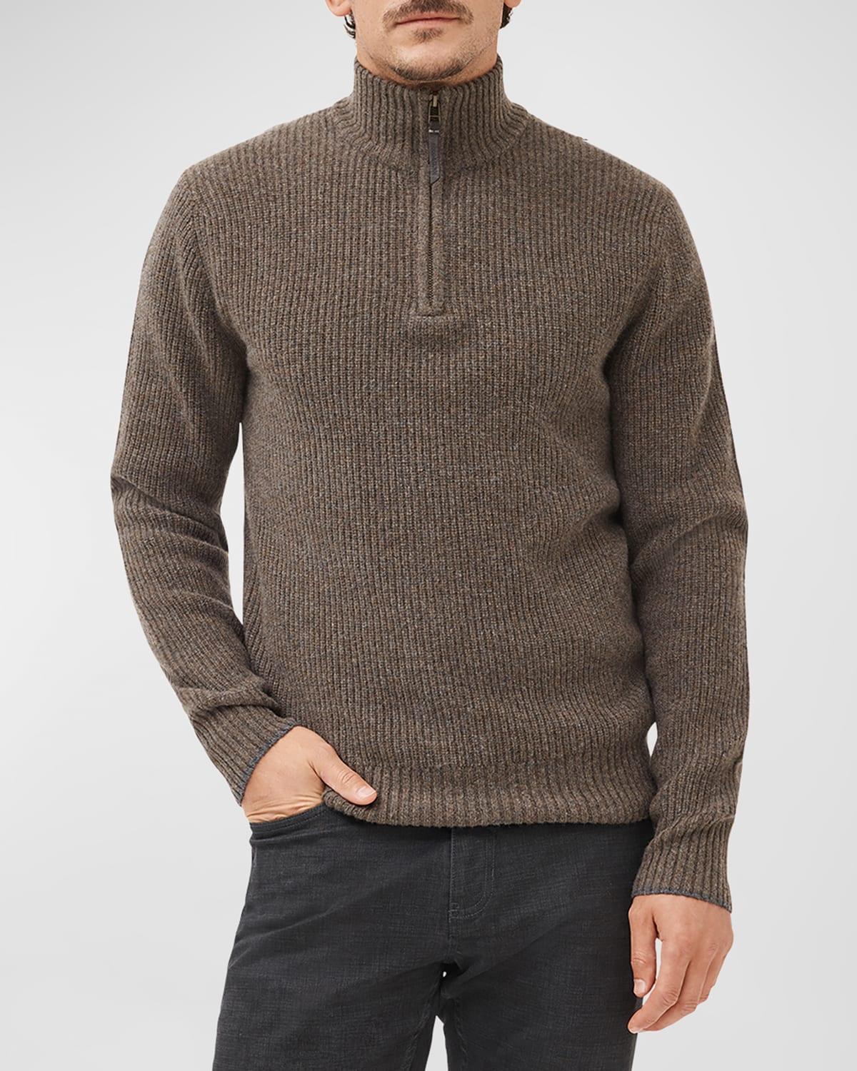 Rodd & Gunn Robbies Road Quarter Zip Sweater Product Image