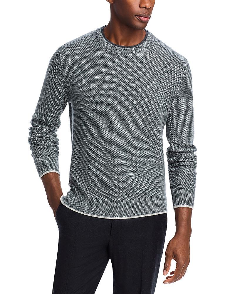 The Mens Store at Bloomingdales Wool & Cashmere Jacquard Sweater - Exclusive Product Image