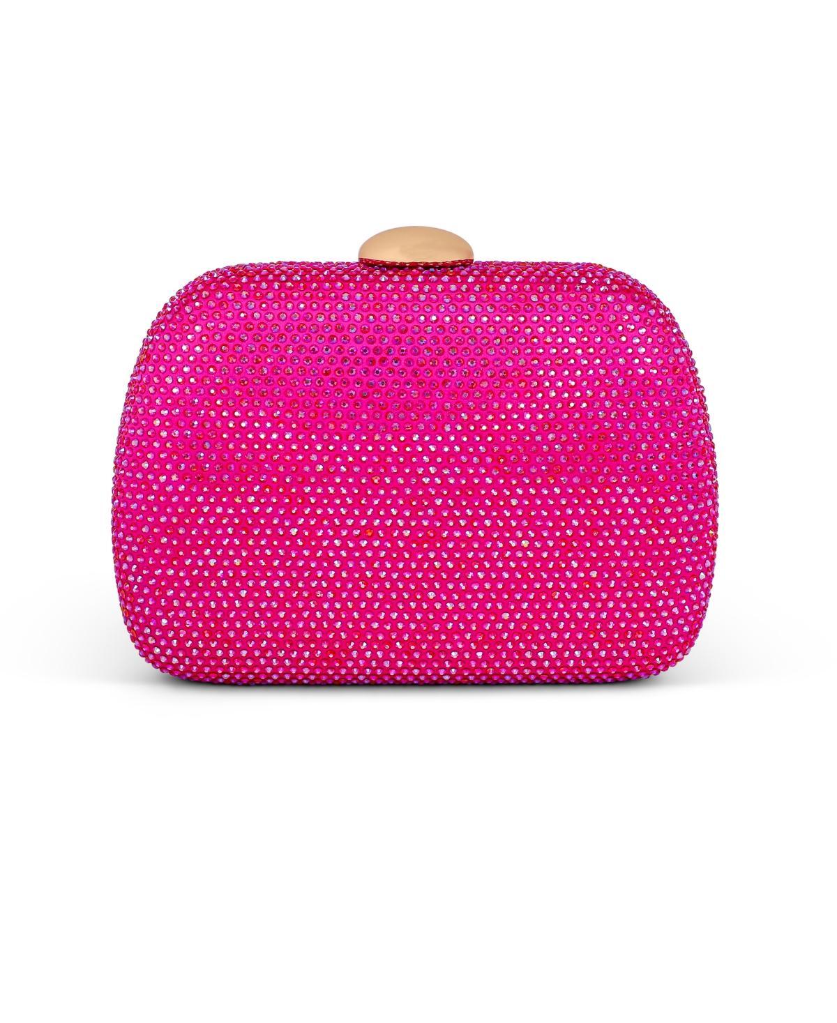 Womans Blossom Crystal Minaudiere Product Image