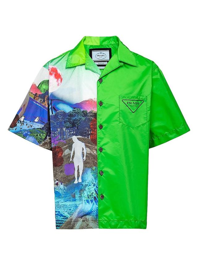 Mens Double Match Re-Nylon Shirt Product Image