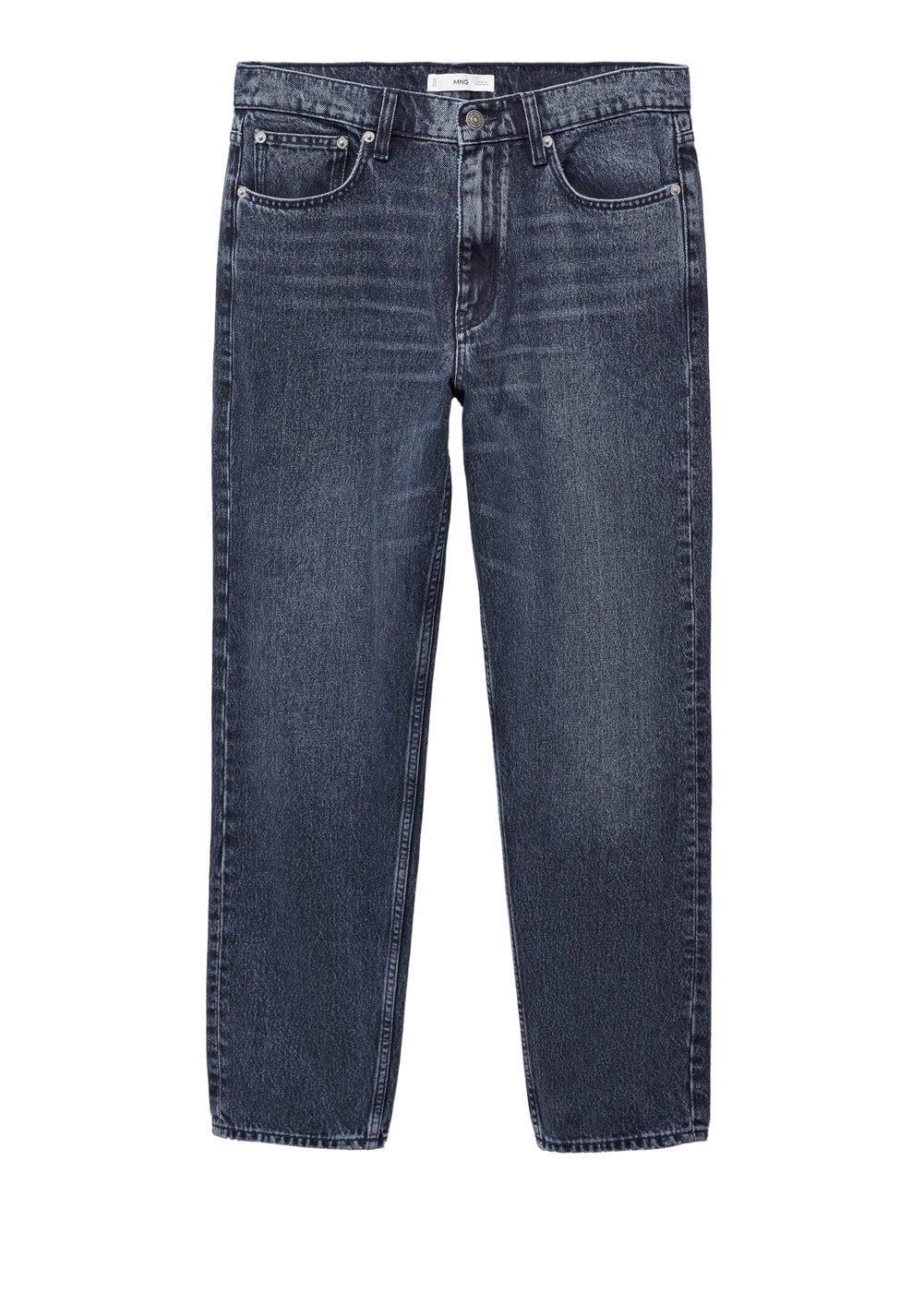 MANGO MAN - Bob straight-fit jeans deep dark blueMen Product Image