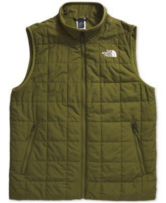 The North Face Mens Junction Zip-Front Insulated Vest - Forest Olive Product Image